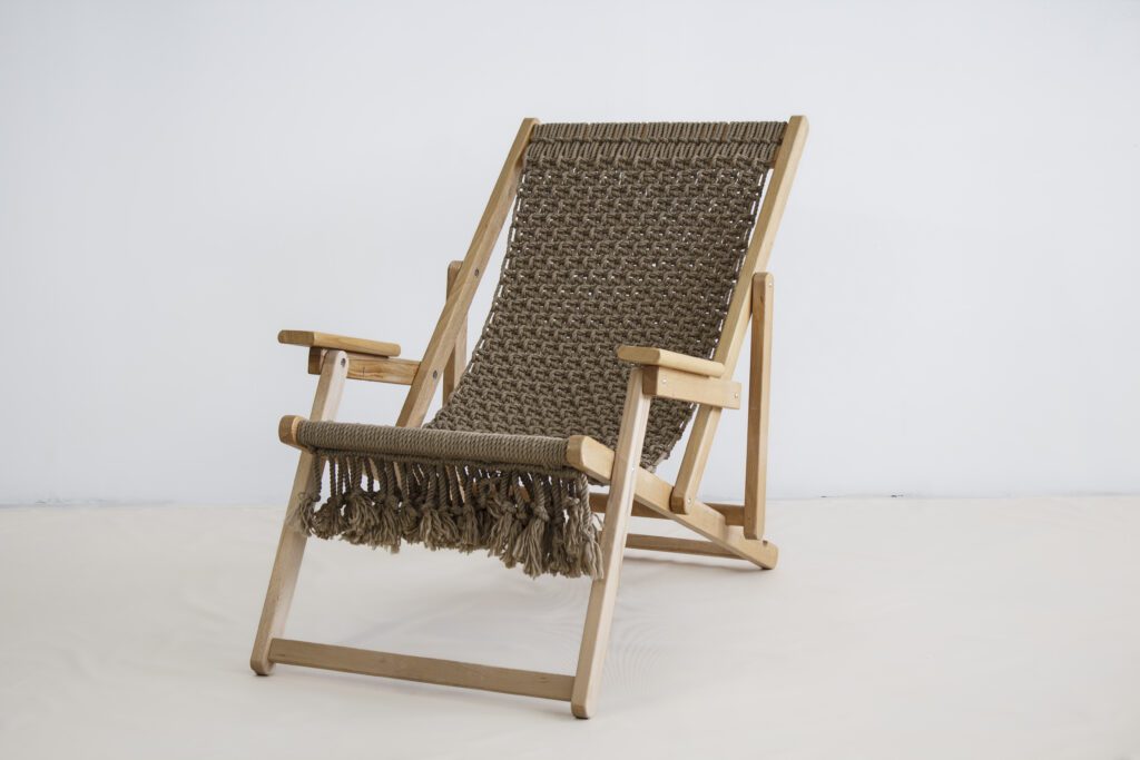 Sezlong Chair Macrame