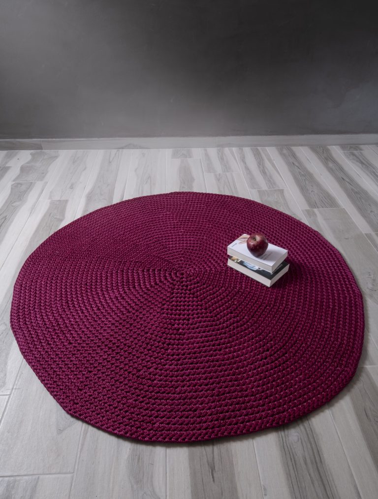 Round Rug macrame rug