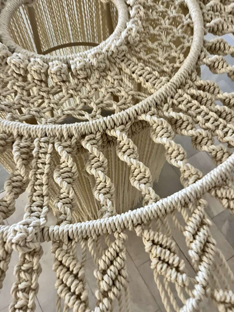 Jannet Macramé Table