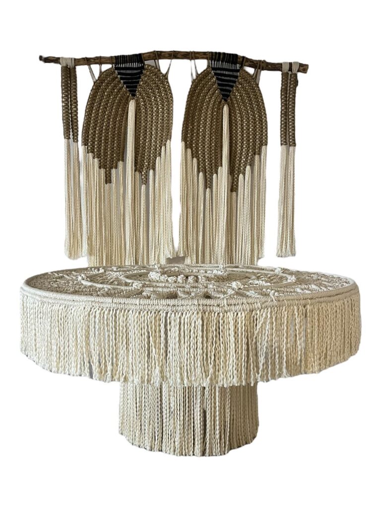 Jannet Macramé Table