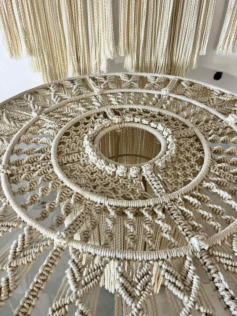 Jannet Macramé Table